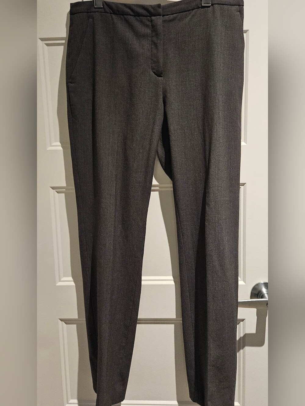 Tahari Women's Charcoal Dress Pants
